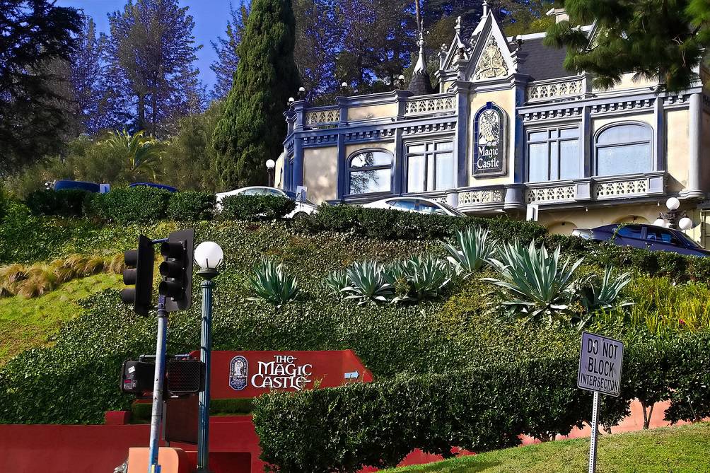 Magic Castle, located in the Hollywood