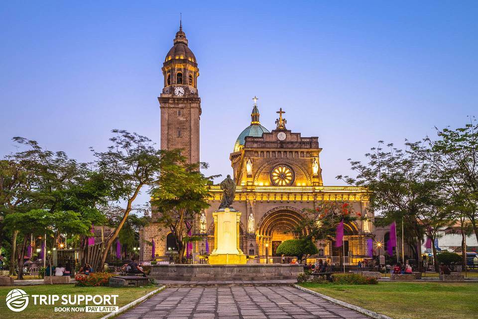 Manila Cathedral in Philippines