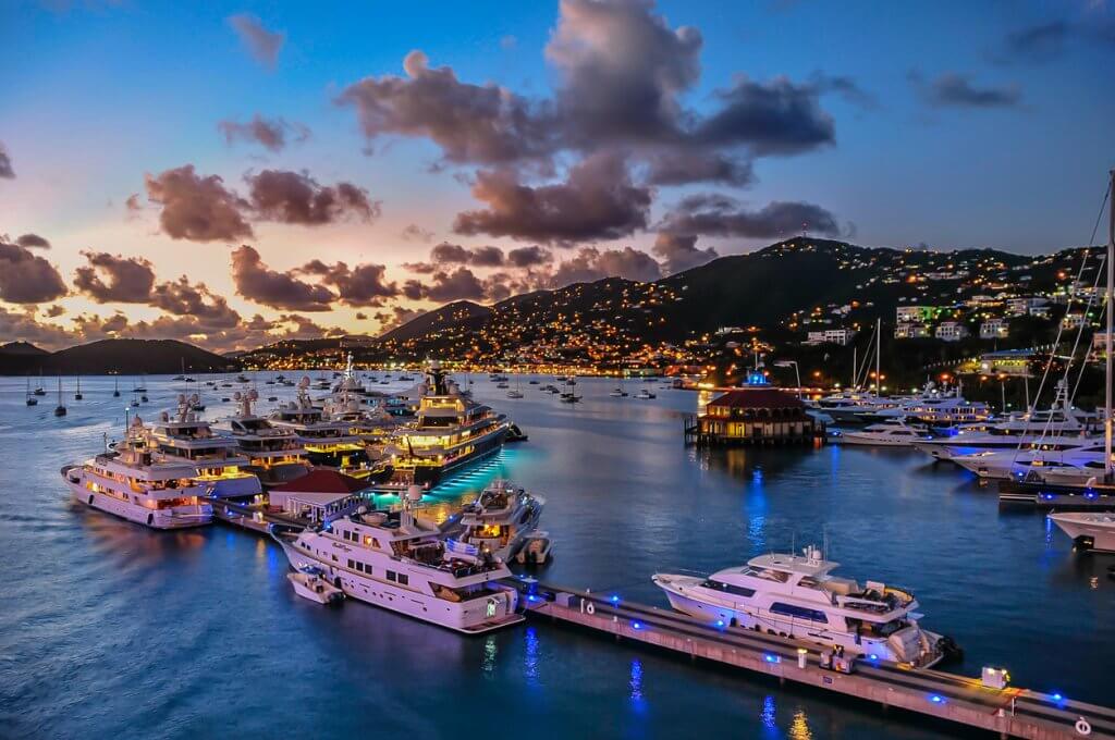 US Virgin Islands in Caribbean