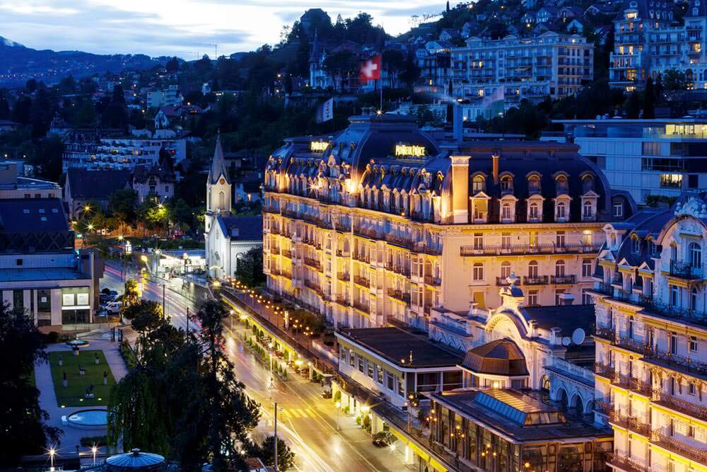 Book a night at Fairmont Le Montreux Palace Hotel In Montreux Riviera