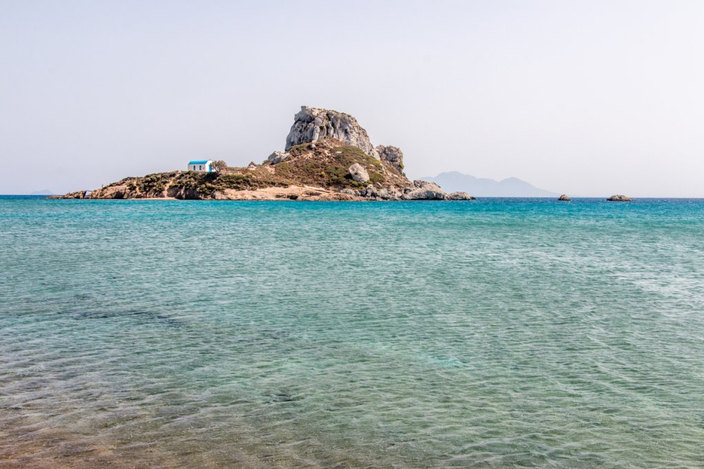 Agios Stefanos Beach in Corfu, Greece