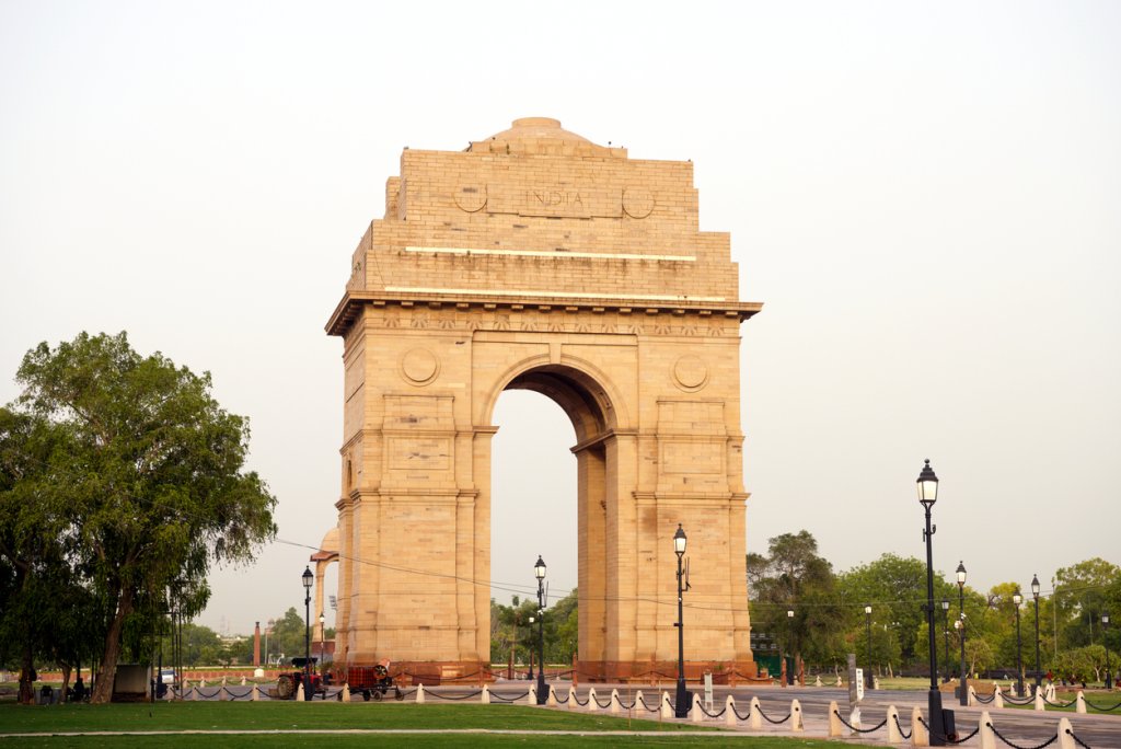 India Gate is a must-see for a day in Delhi