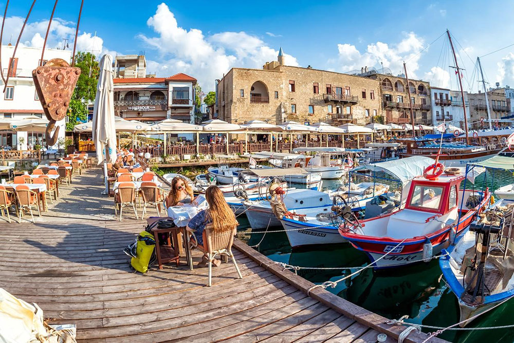 Visit Harbour Street in Kyrenia