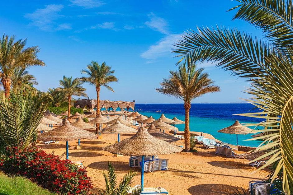 Luxury hotels in Egypt on the Beach