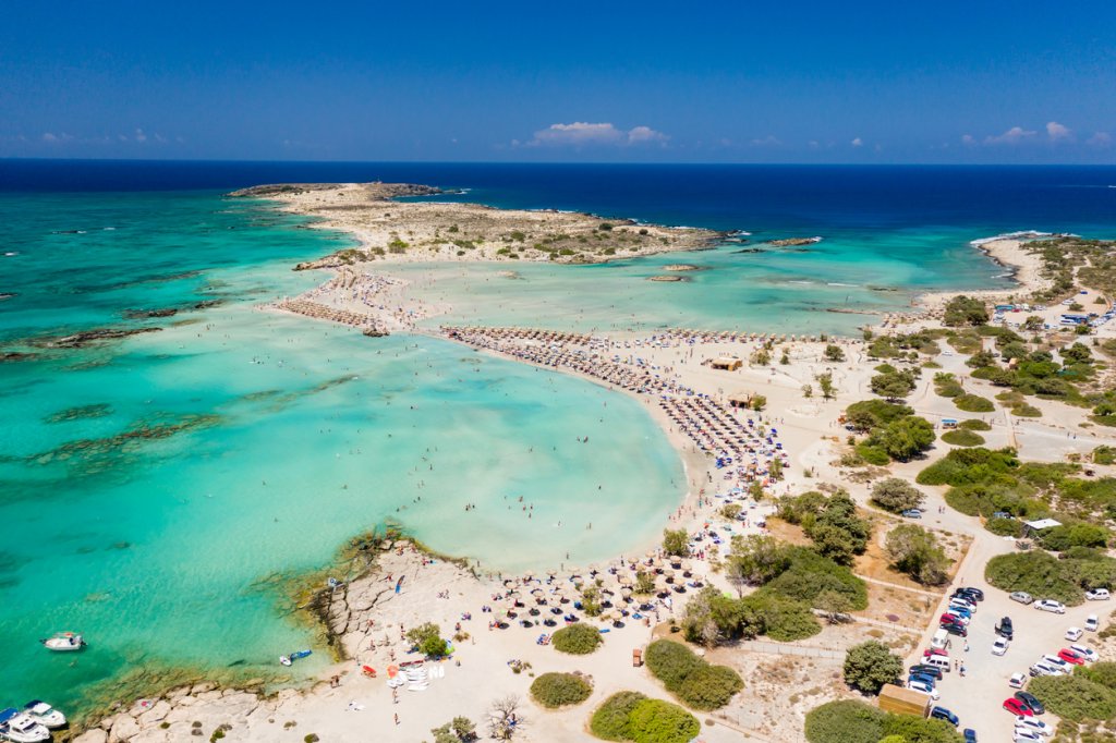 El Afonisi beach in Greece