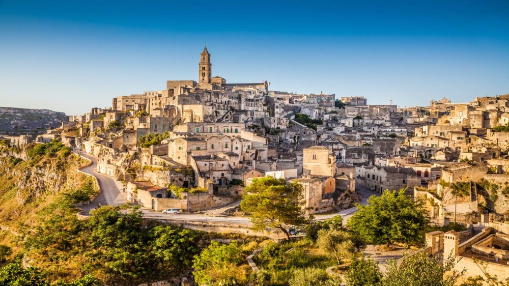 Matera - the Stone City in italy
