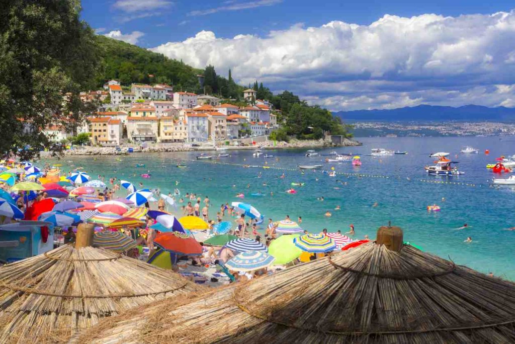 June and July are the peak months for tourism in Croatia