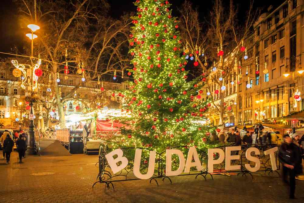 Budapest, Hungary for christmas