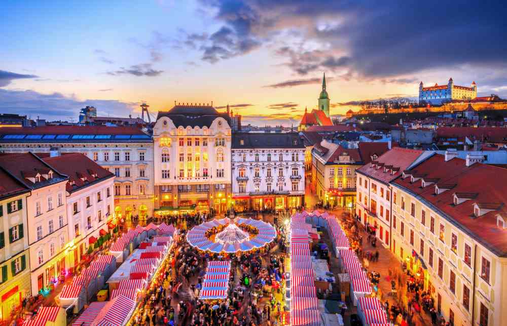 Bratislava, Slovakia for christmas