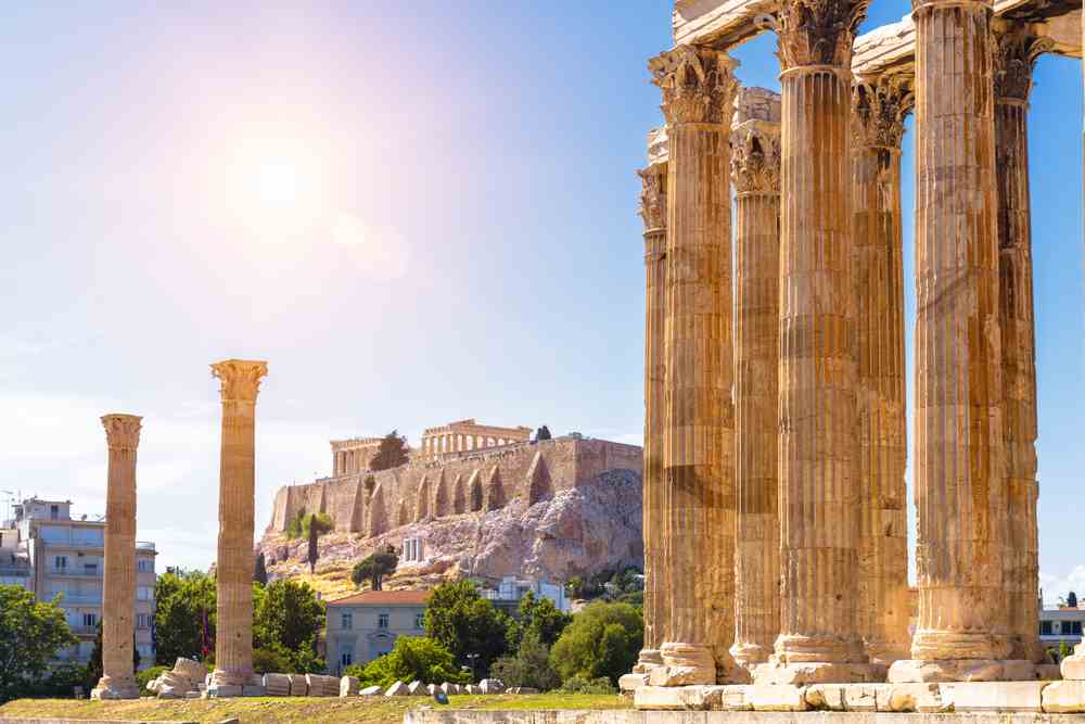 Athens, the cradle of Western civilization