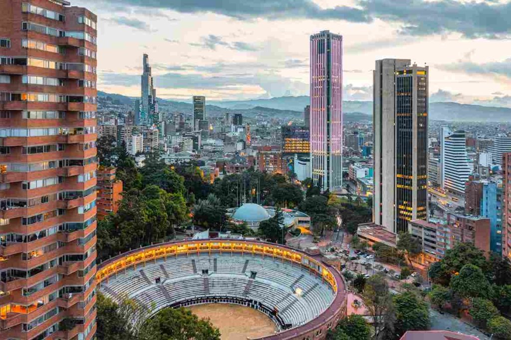 Bogotá in South America